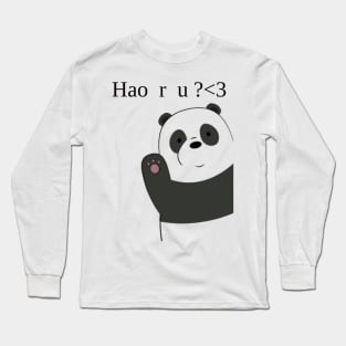 Hoa r u ?<3 Long Sleeve T-Shirt